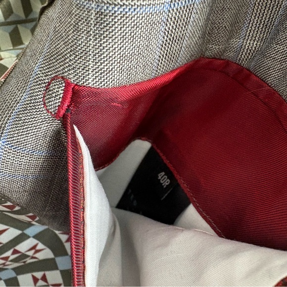 TED BAKER • Men's Covjak Debonair Peak Check Jacket - Picture 5 of 6